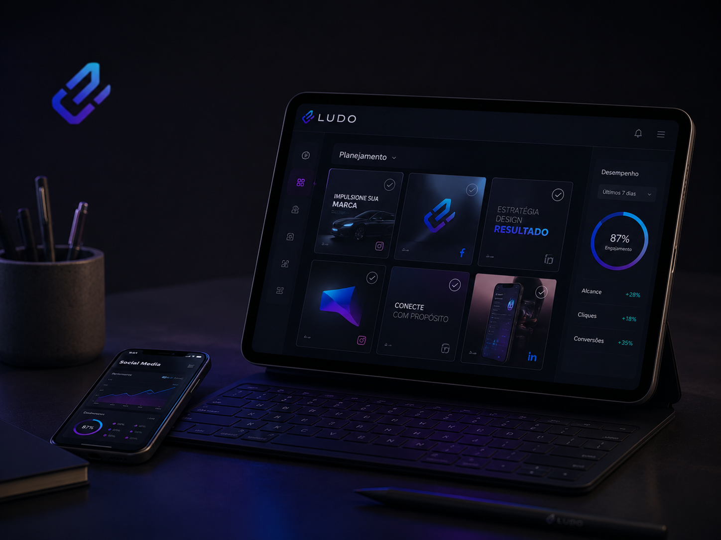 Projeto LUDO - Criativo de Anúncio